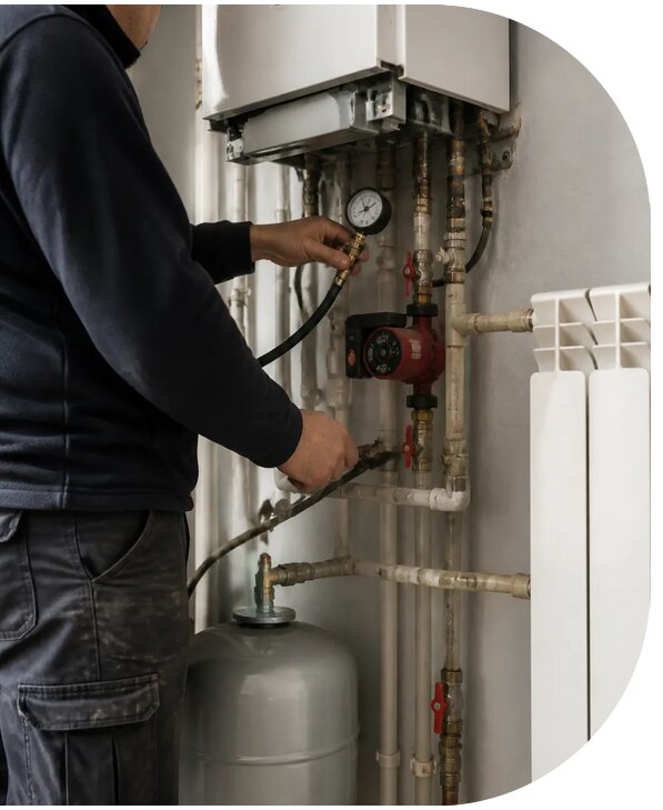 Ремонт системы отопления частного дома под ключ в Люберцах